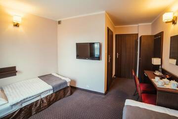 Фото номера Двухместный номер с 2 отдельными кроватями Отель Hotel Wojto г. Замосць 16
