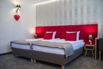 Фото номера Двухместный номер Делюкс с 2 отдельными кроватями Мини-отель Hotel Arte г. Замосць 4