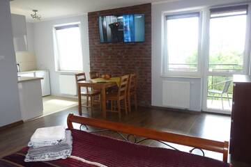 Фото номера Апартаменты с балконом Апартаменты Apartament Młyńska г. Замосць 8